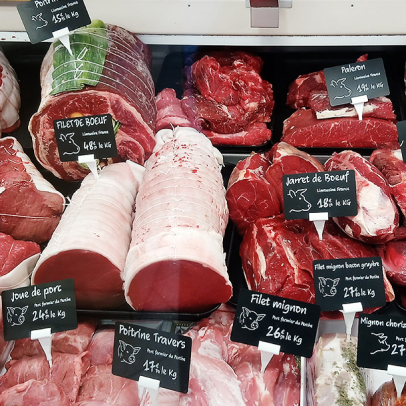 viandes locales et françaises de la votre boucherie